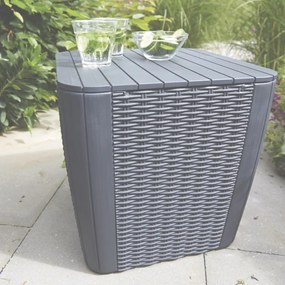 Set mobilier de grădină Trenton Balcon, grafit