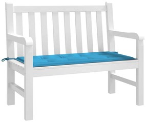 Perna de banca de gradina, albastru, 100x50x3 cm, textil oxford