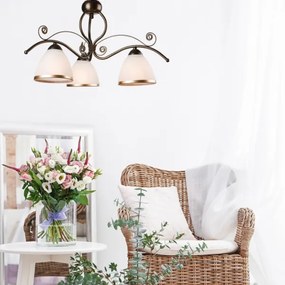 Lustră pe lanț RETRO II 3xE27/60W/230V