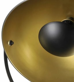 Lampadar MATYLDA 1xE27/20W/230V negru/auriu