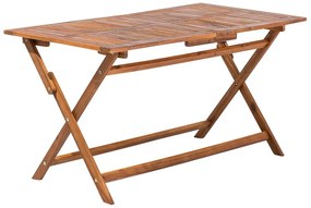 Set de masă pentru grădină Cien (lemn închis). 1011680