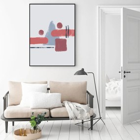 Poster - Abstracție pictată (A4)