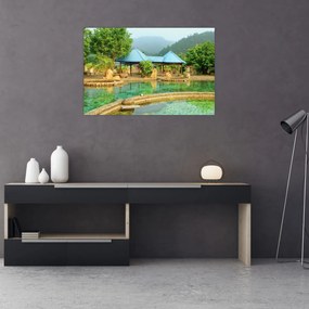 Shanghai hotel park (90x60 cm)