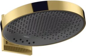 Palarie de dus Hansgrohe Rainfinity 360 cu 3 jeturi, auriu lucios fara Ibox