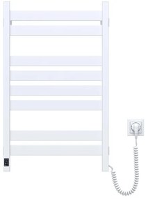 Radiator de baie tip scară cu termostat LARGO 432W/230V 80,6 cm IP44 alb, pe partea dreaptă