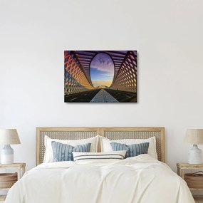 Tablou - Pod cu arhitectură modernă (70x50 cm)