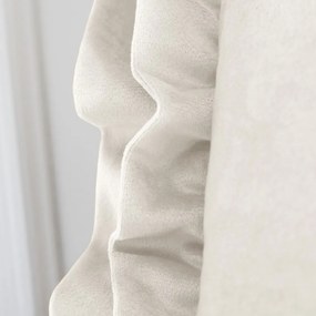 Pernă decorativă din catifea 43x43 cm Velvet Double Frill – Catherine Lansfield