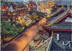 Tablou - Qintai Road, Chengdu, China (70x50 cm)