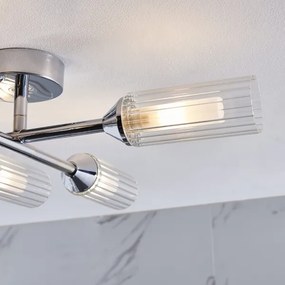 Lustră aplicată pentru baie Endon 95045 NATORI 6xG9/3W/230V IP44 crom lucios