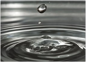 Tablou - Picături de apă (70x50 cm)