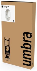 Oglindă de perete 46x91 cm Hubba – Umbra