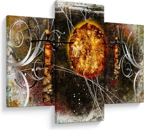 Tablou cu pictură epochală străveche (90x60 cm)