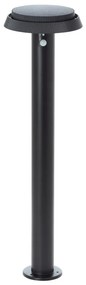 Lampă LED solară cu senzor Brilliant ALVERO LED/4W/3,7V 70 cm IP44 negru