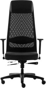 Scaun ergonomic ErgoX, spătar din mesh, tetieră, suport lombar integrat