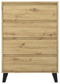 Comoda BOGAN 4S70, stejar Artisan