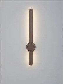 Aplica de perete LED ambientala NOREI maro