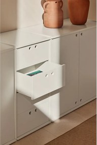 Comodă crem 197x80x40 cm Wally – Teulat