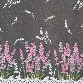 Perdea finisată din jacard MARIANA VIOLET 350 x 160 cm