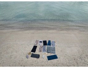 Prosop Zone Classic, 70 x 140 cm, albastru închis