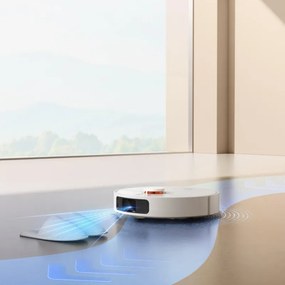 Aspirator robot Xiaomi X20+, 6000 Pa, 140 min, 0.35/4 l, Funcție Mop, Stație de autovidanjare, Navigație LDS, Evitarea obiectelor, Aplicație mobilă, Alb