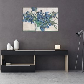Tablou - Vincent van Gogh, Irises, reproducere (90x60 cm)