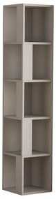 Bibliotecă colț Raphael 31x31x159cm