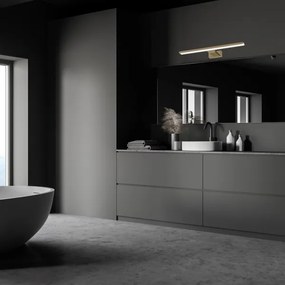 Aplica LED pentru oglindă de baie SHINE LED/13,8W/230V 60 cm IP44 alamă