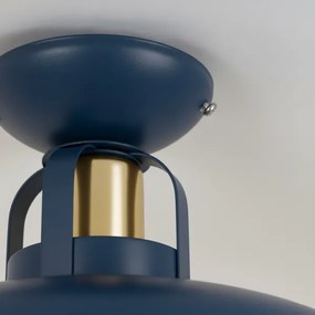 Lustră aplicată Brilagi FLAMENGO 1xE27/60W/230V albastru