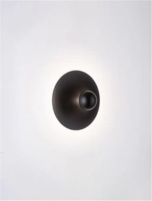Aplica de perete LED stil minimalist EDEM negru
