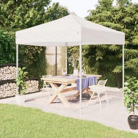 Cort pliabil pentru petrecere, alb, 2x2 m Alb, 2 x 2 m