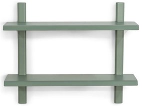 Raft verde prăfuit etajat din metal 60 cm Hola – Spinder Design