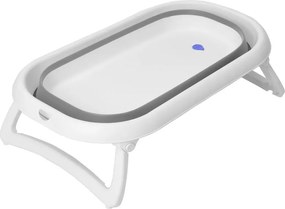 Cadă pliabilă  Baby Bath 2 GO pentru copii, compactă, alb/g