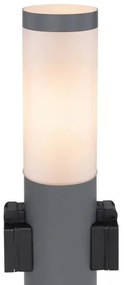 Lampă de exterior cu 2 prize Globo 3158AK BOSTON 1xE27/23W/230V IP44