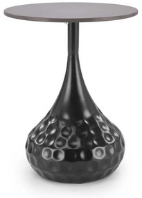 Măsuță de cafea Goccia, marmură neagră / negru