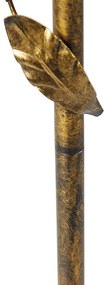 Lampă de podea vintage auriu antic 29 cm fără abajur - Linden