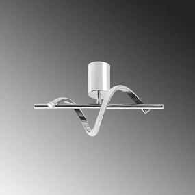 Plafonieră argintie LED ø 7 cm Likma – Opviq lights