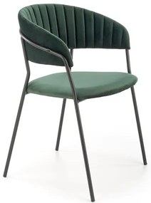Scaun K426 Velvet Verde – l57 x A54 x H79 cm