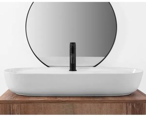 REA-U2541 - Lavoar AURA pentru blat, 41 x 81 cm, din ceramică, alb lucios