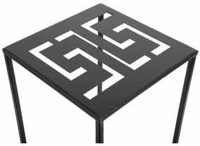 Suport pentru flori 60x24 cm, negru