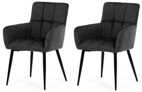 Set de scaune de sufragerie DCH-P3146 GREY2, 2buc.