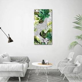 Tablou pe pânză Frunze tropicale