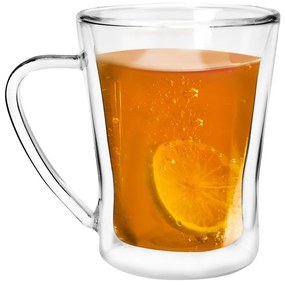 Cană cu perete dublu Vialli Design Amo, 250 ml