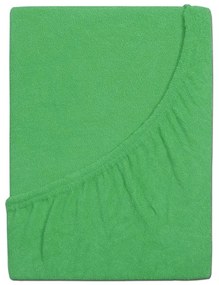 Cearsaf frote pentru patut EXCLUSIVE 70x140 cm verde