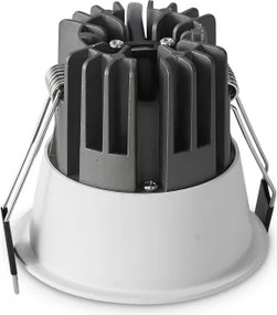 Ideal Lux - Spot încastrat LED GAME TRIM LED/11W/230V, Ø 8,5 cm, IP40, auriu/alb