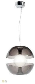 Pendul LED, lustra design modern Rebel crom