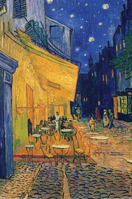 XXL Poster Cafeneaua Terasă pe Timp de Noapte, Vincent van Gogh