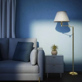 Lampadar din alama cu brat articulat Elegant