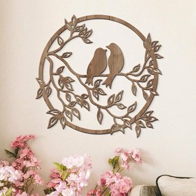 DUBLEZ | Decorațiune din lemn pentru cameră - Porumbei