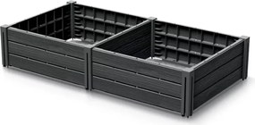 Strat înălțat BASE PLANT, 61x61x46cm, antracit Prosperplast