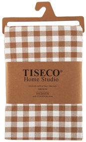 Față de masă din bumbac 150x150 cm Gingham – Tiseco Home Studio